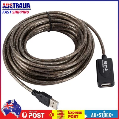 $17.05 • Buy USB2.0 Male To Female Active Repeater Extension Cable Cord Adapter (10m)
