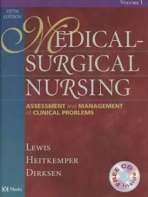 Medical-Surgical Nursing: Assessment And Management Of Clinical Problems  - GOOD • $11.07