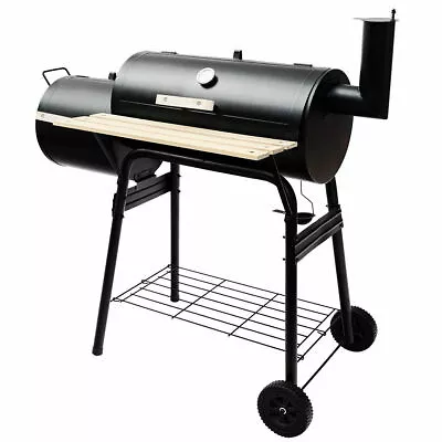 Goplus Outdoor BBQ Grill Charcoal Barbecue Pit Patio Backyard Meat Cooker Smoker • $139.99