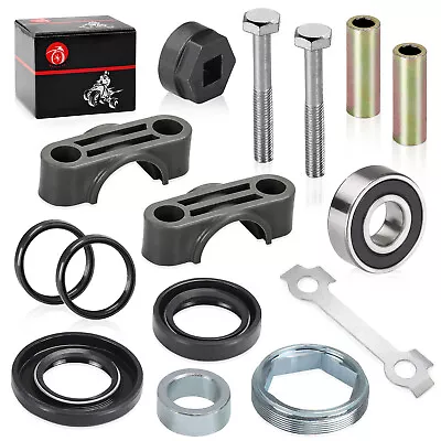 Steering Stem Bushing Bearing Seal Holder Nut For YAMAHA Grizzly 350 400 450 660 • $32.99