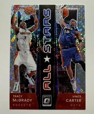 2021 Donruss Optic All Stars Fast Break Holo Tracy McGrady Vince Carter #10 • $3.99