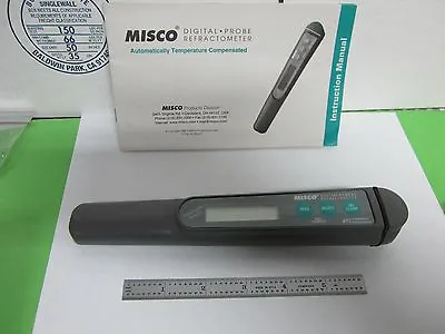 Optical Misco Refractometer Instrument Optics + Manual ??  As Is Bin#58-23 • $379