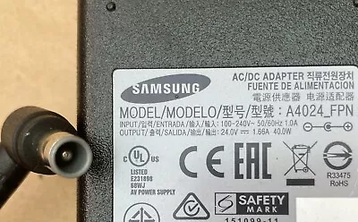 Genuine Samsung Soundbar A4024_FPN 24V 1.66A 40W Power Supply Mains Adapter HW • £31