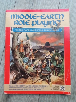 £40 • Buy MERP Middle-Earth Role Playing Game Rules Book #8000 2nd US Edition 1986 