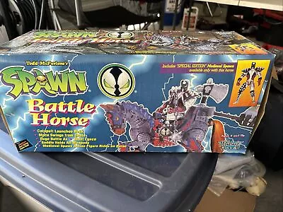 1995 McFarlane Toys Spawn *Battle Horse* W/Special Edition Medieval Spawn-Boxed • $45