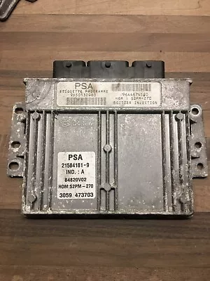 Peugeot / Citroen 1.8 S2PM-270 Engine Control ECU 9650132980 9644674580 Petrol • £24.50