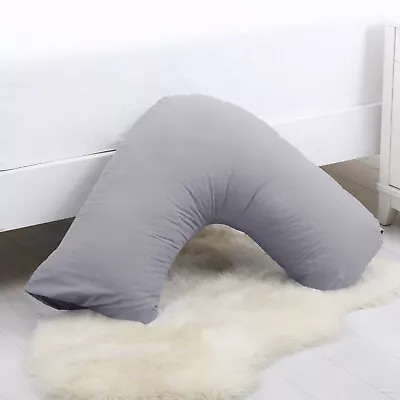 Dreamaker 250Tc Plain Dyed V Shape Pillowcase - Vapour • $14.95