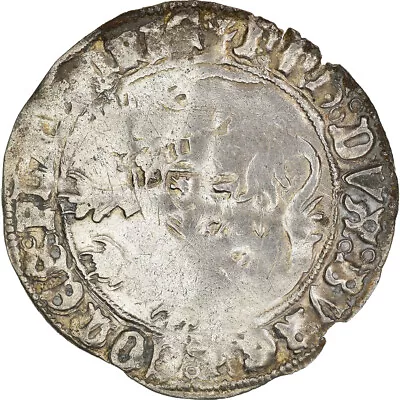 [#184458] Coin France Flanders Philippe Le Bon Double Gros VF(30-35) Silve • $170.52