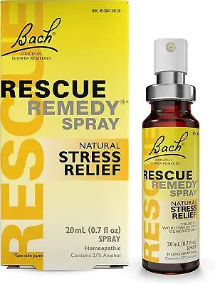 £10.78 • Buy Nelsons Rescue Remedy Spray Flower Essences Emotional Wellness And Balance 20 Ml