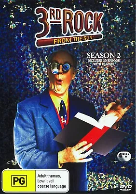 168A NEW SEALED 3RD ROCK FROM THE SUN SEASON 2 DVD Region 4 • $29.90