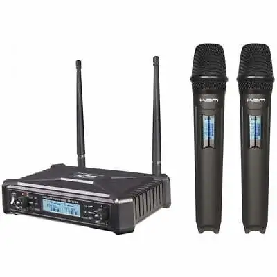 KAM KWM1920 Dual UHF Handheld Wireless System • £99