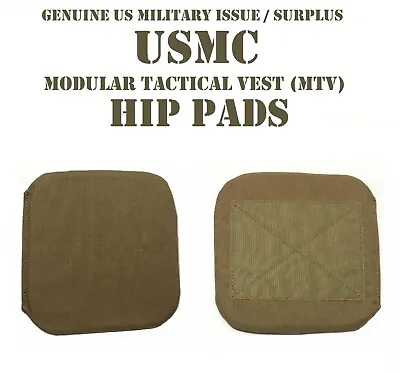 Lot Of 2 Us Military Usmc Hip Pads Spc Mtv Imtv  Molle Modular Tactical Vest New • $4.95