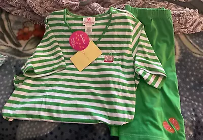 NWT Quacker Factory 2PC SET XL SHORTS JERSEY SHIRT • $9.99