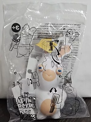 Burger King Kids Meal Toys 2018 The Lapins Cretin Rabbids  White With Spatula  • $11.50