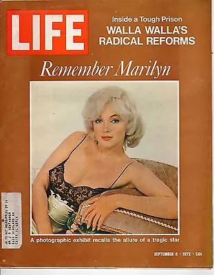 1972 Life September 8 Marilyn Monroe; Marjoe Confessions; Peace Corps; Shoes • $14.49