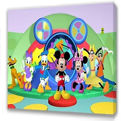 Mickey Mouse Kids Bedroom Canvas Picture III • £7.49