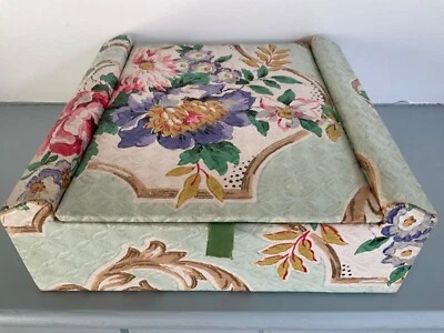 £12.90 • Buy Vintage Paper Jewellery Box Pretty Floral Design  Trinket Storage Art Deco ??
