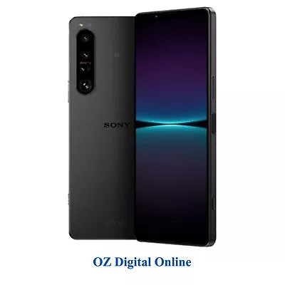 Sony Xperia 1 IV Dual XQ-CT72 5G 256GB Black(12GB) • $1179