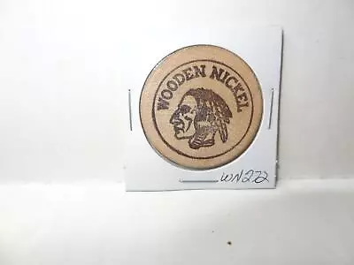 Michigan's Largest Skating Rink Rollarena MuskegonMichigan Wooden Nickel • $4