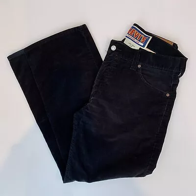 Levi’s The Original Low Loose #549 Black Corduroy Jeans Pants Mens Size 36x30 • $26