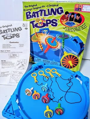 2003 The Original Battling Tops Game By Mattel Vintage Nearly Complete Classic • $19.99