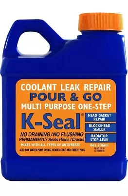 K-SEAL Pour And Go ST5501 Coolant Leak Repair 8 Oz FIX Gasket Radiator K SEAL • $16.99