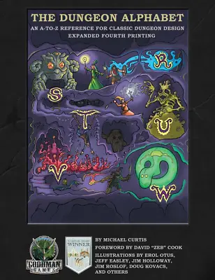 The Dungeon Alphabet: An A-to-Z Reference For Classic Dungeon Design (Fourth • $17.99