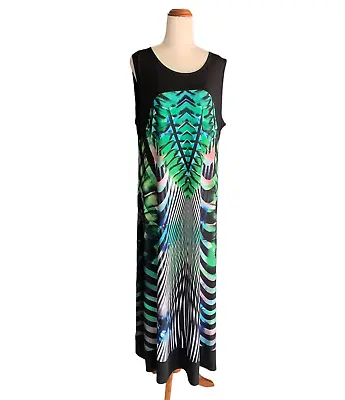 Virtuelle By TS Womens Maxi Dress- Size S Plus Size 16-18 - Very Good Condition • $34.95