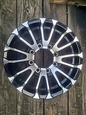  16x6 Avalanche Black 8x6.5 Camper Trailer / Rv Wheel -trailer City Direct Low $ • $196.95