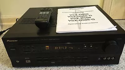 Pioneer VSX-D608 Audio/Video Multi Channel Receiver Works Original Owner • $79