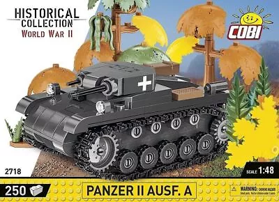 Cobi 2718 - World War II - Panzer II AusFA 250 Pcs **FREE UK SHIPPING** • $37.82