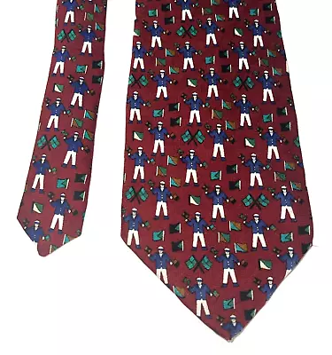Sterling & Hunt Premier Edition 57” Tie All Silk Made In USA Sailor Flagger  • $20.76