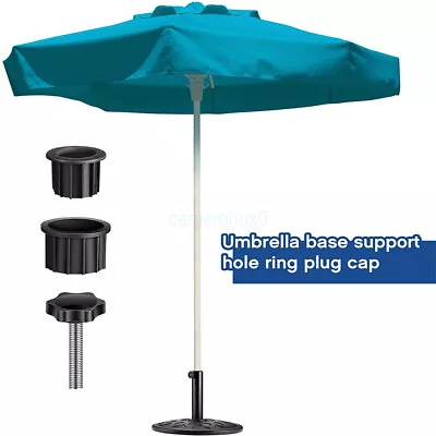Umbrella Pole Base Parasol Stand Holder Standing Market Patio Outdoor Garden • $25.76