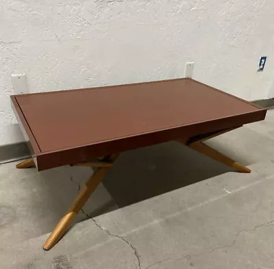 Castro Convertible Table Vintage Mid Century Modern Coffee Table / Dining Table • $249