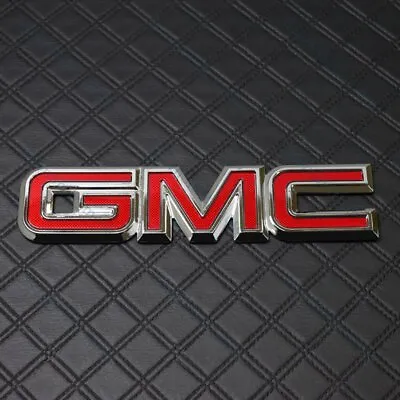 X1 Rear Liftgate Red Emblem Badge For GMC Sierra Yukon Canyon C1500 C2500 C3500 • $27.93