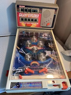 Vintage 1980’s Galaxy Explorer Electronic Table Top Pinball Game Works • $29.95