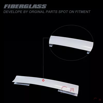 For Honda Civic TyR EP3 EPA Style FRP Fiber Rear Spoiler Whale Wing Add On • $156