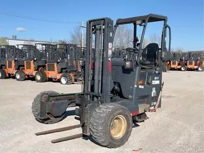 2005 Moffett M55 5500 Lbs Rough Terrain Mounted Forklift Lift Truck Bidadoo • $3351