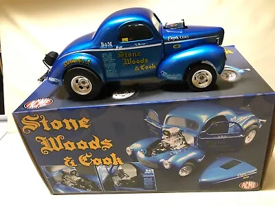 Stone Woods & Cook  Swindler A  1941  Willys Gasser 1/18 Acme #1800906 Rare Nhra • $299.99