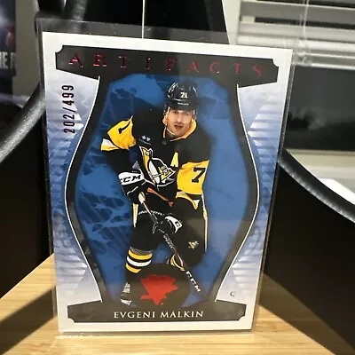 EVGENI MALKIN Artifacts /499 Ruby  Parallel Ud 2023-24 • $2.29