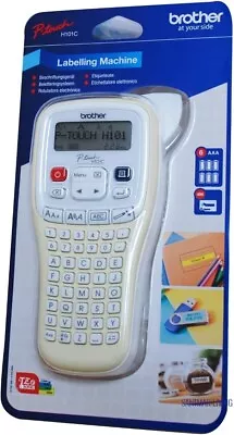 Brother Hand Held Label Maker Labelling Print Machine + Tape + Batteries H101C • £28.98