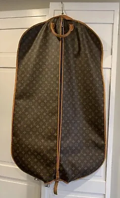 Louis Vuitton Monogram Hanging Garment Bag Authentic 40” Excellent Condition • $850