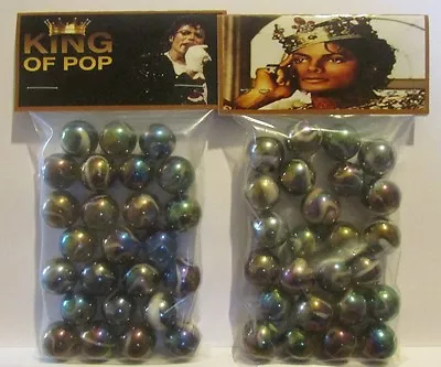 2 Bags Of Michael Jackson  The King Of Pop  Promo Marbles • $11.99