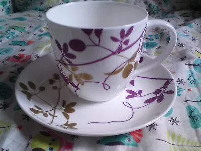 Maxwell & Williams Cashmere Dusk Fine Bone China Cup And Saucer VGC. • £9.99