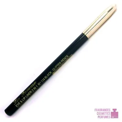 La Femme - 2in1 Glitter Eye & Lip Liner - Black 114 • £4.06