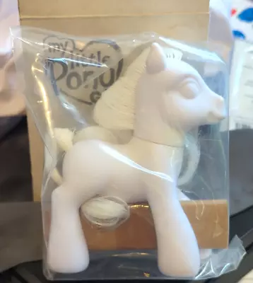 New In Box Little My Little Pony 2007 MLP G3 Style Blank Solid White Pony READ • $20.99
