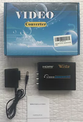 Wiistar Hdmi Cvbs-s Video Converter - New • $11