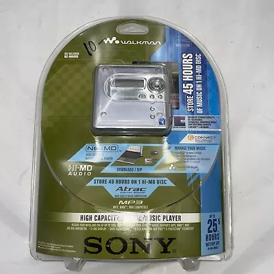 NEW Sony Walkman MZ-NH600D Digital Music Player Hi-MD MiniDisc Sealed • $309