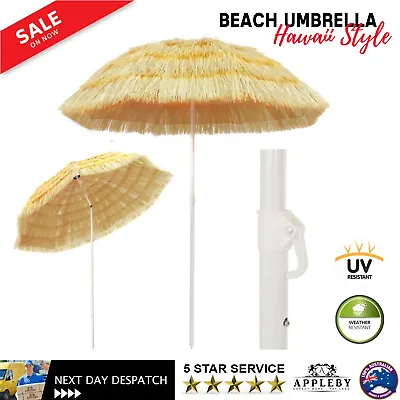 1.8m  Beach Umbrella Outdoor Parasol Shade Patio Garden Adjustable Tilt • $72.59