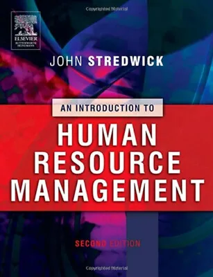 Introduction To Human Resource Management Paperback John Stredwic • £3.34